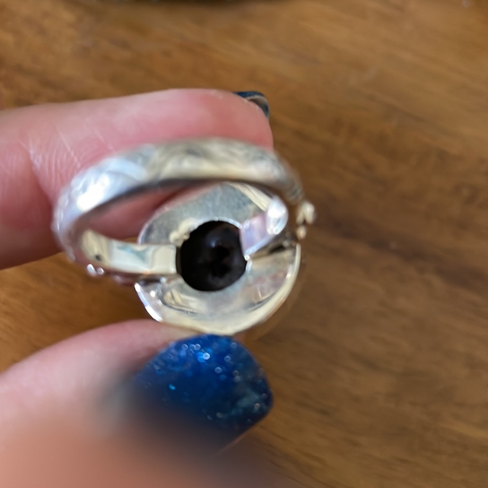 Gorgeous Ocean Themed Button Ring. - image 6